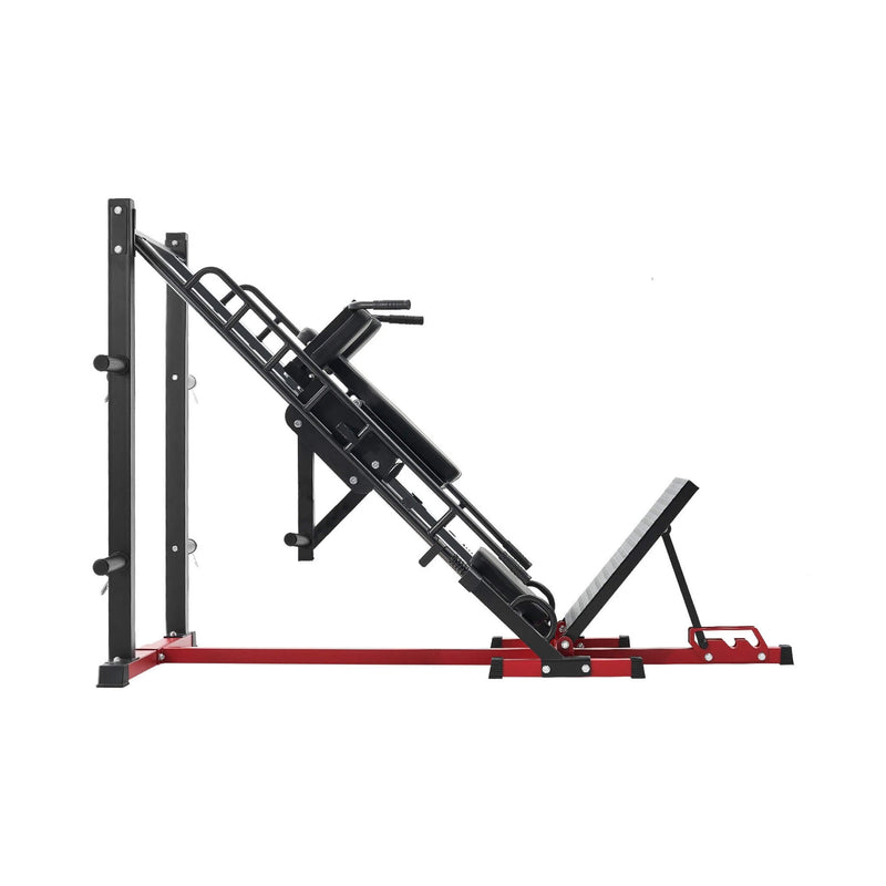 Rovix 2000LBS Adjustable Leg Press And Hack Squat Machine For Home Gym Workouts (SAK53148)