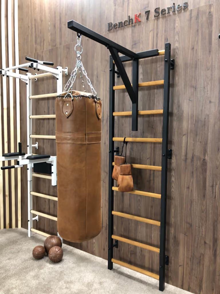 Punching bag holder for BenchK wall bars — BBHB