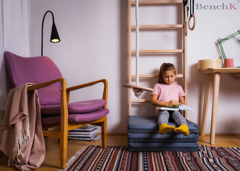 Foldable gymnastic mattress - Gray