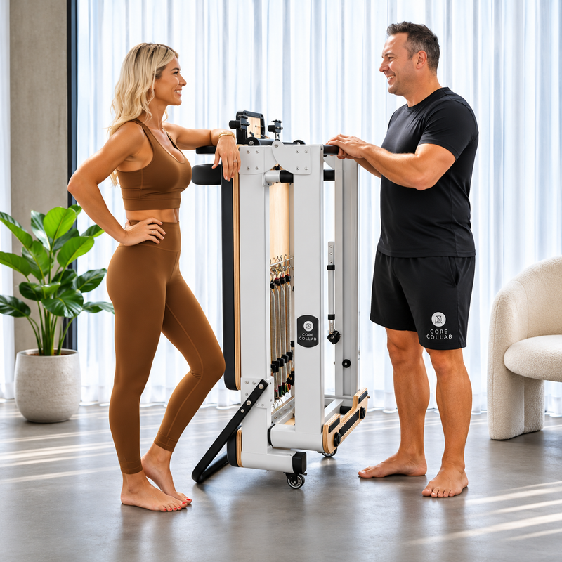The Queen Foldable Pilates Reformer