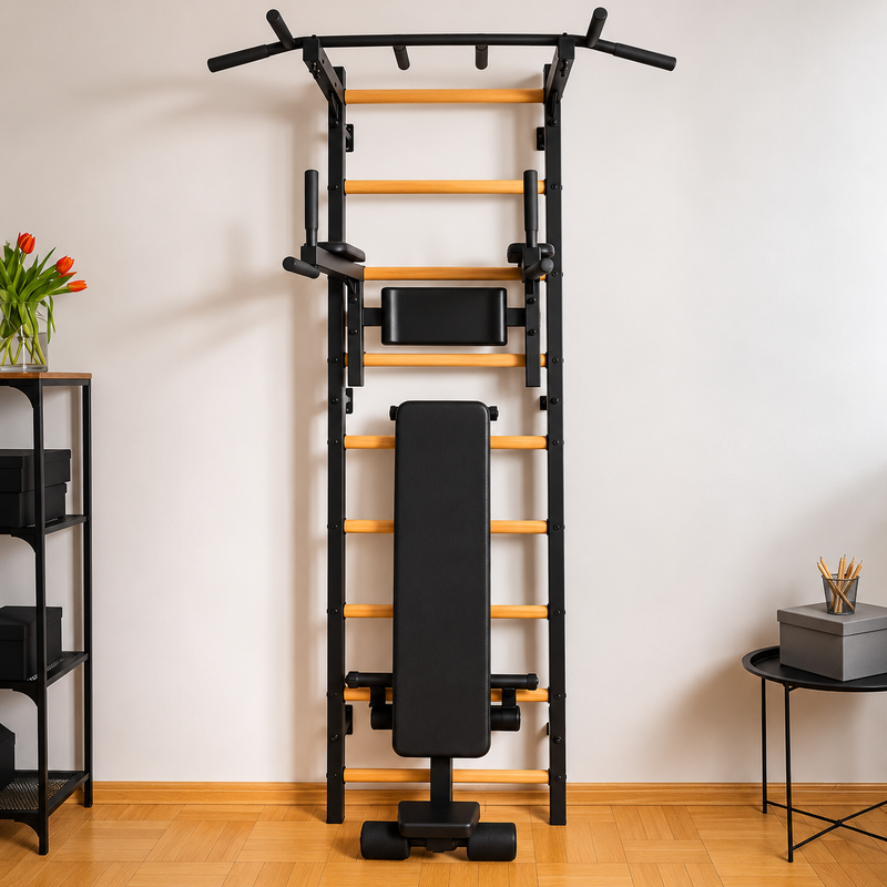 Gymnastic ladder for home gym or fitness room - BenchK 723B