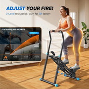 Stair Stepper for Home Gym Exercise, New Version Vertical Climber Machine for Full-Body Workout, Compact Folding Cardio Exercise