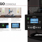 E3 Cross Trainer Elliptical Exercise Machine with Go Console