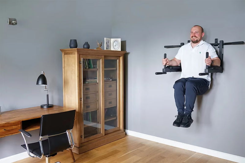 BenchK D8 2-in-1 Pull-Up Bar & Dip Bar